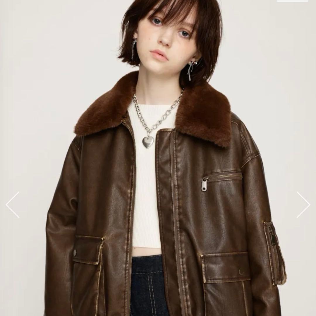 WASHED PUFFER SLY アウター　ブルゾン