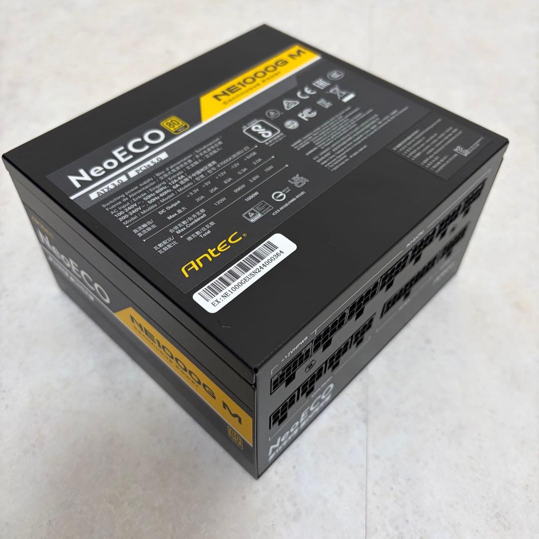 Antec NeoECO NE1000G M 1000W ATX 電源ユニット