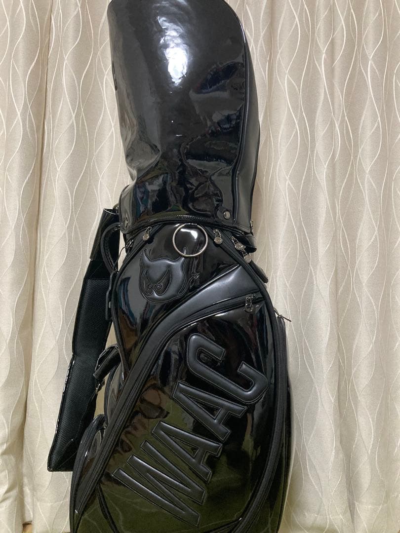 【ほぼ新品】WAAC ゴルフバッグ ブラック