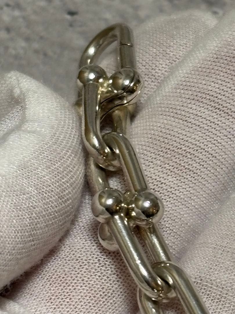 ティファニー ハードウェア ラージリンクシルバーブレスレット※最終価格