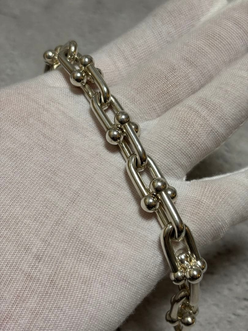 ティファニー ハードウェア ラージリンクシルバーブレスレット※最終価格