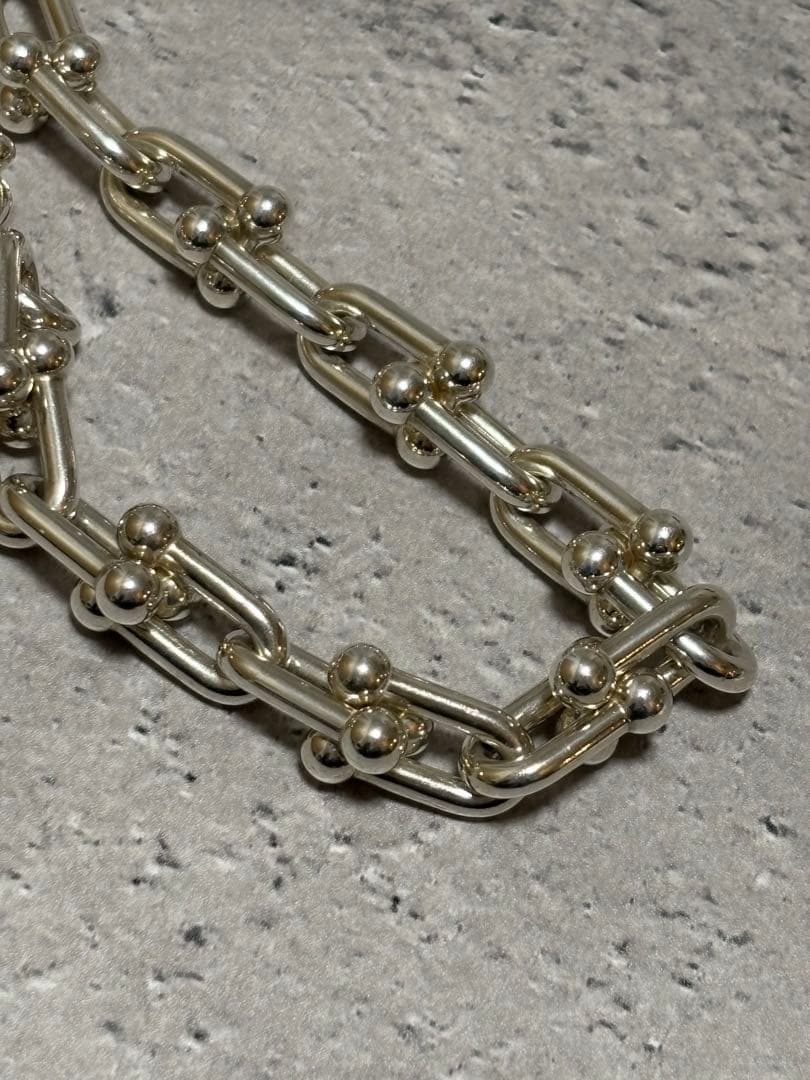 ティファニー ハードウェア ラージリンクシルバーブレスレット※最終価格