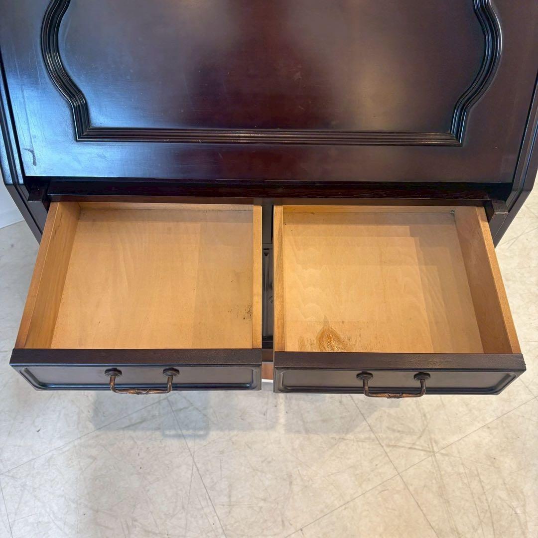 桜の家具 民芸家具 ライティングビューロー　書斎机