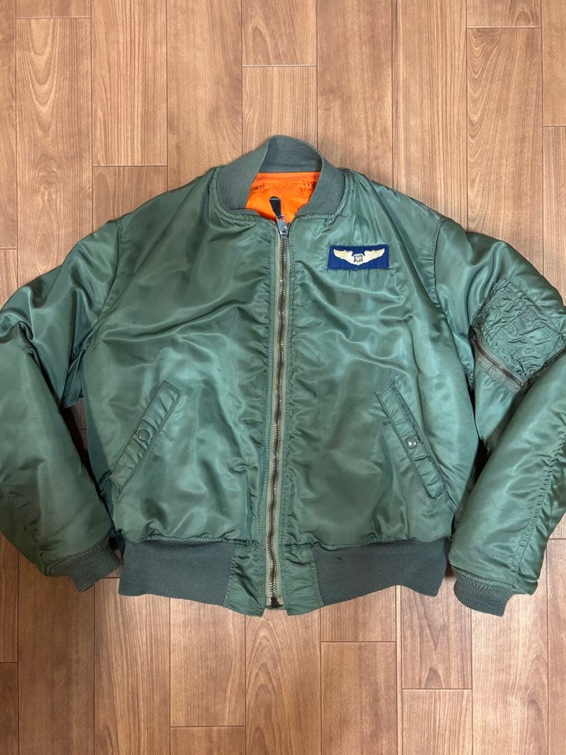 60s MA-1 実物 XL 1967年製 MIL-J-8279D オリジナル