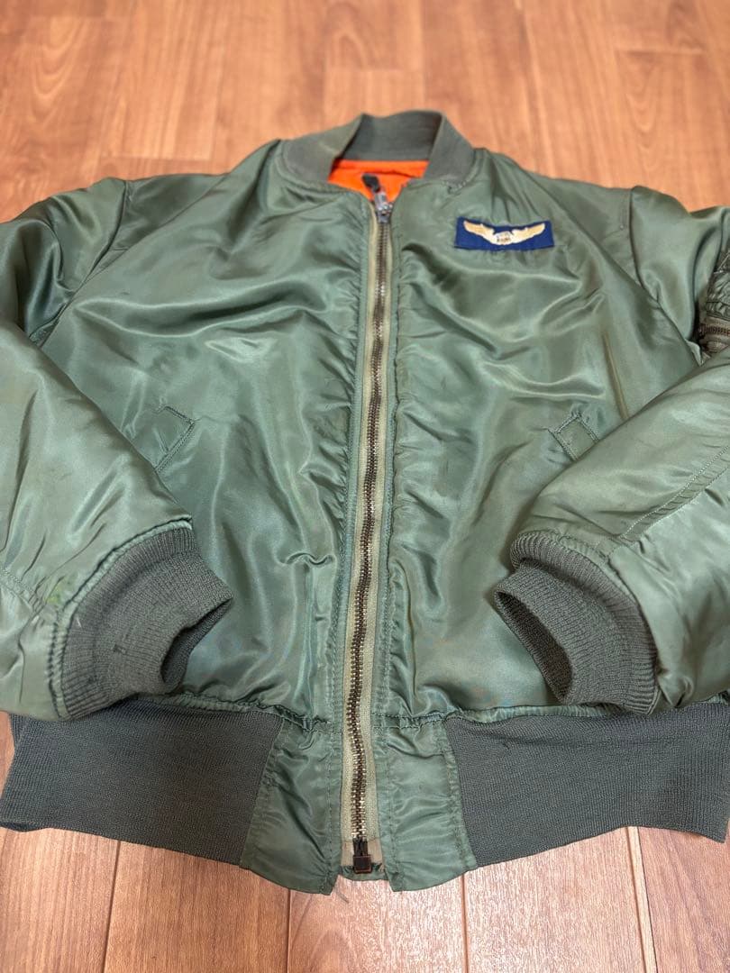 60s MA-1 実物 XL 1967年製 MIL-J-8279D オリジナル