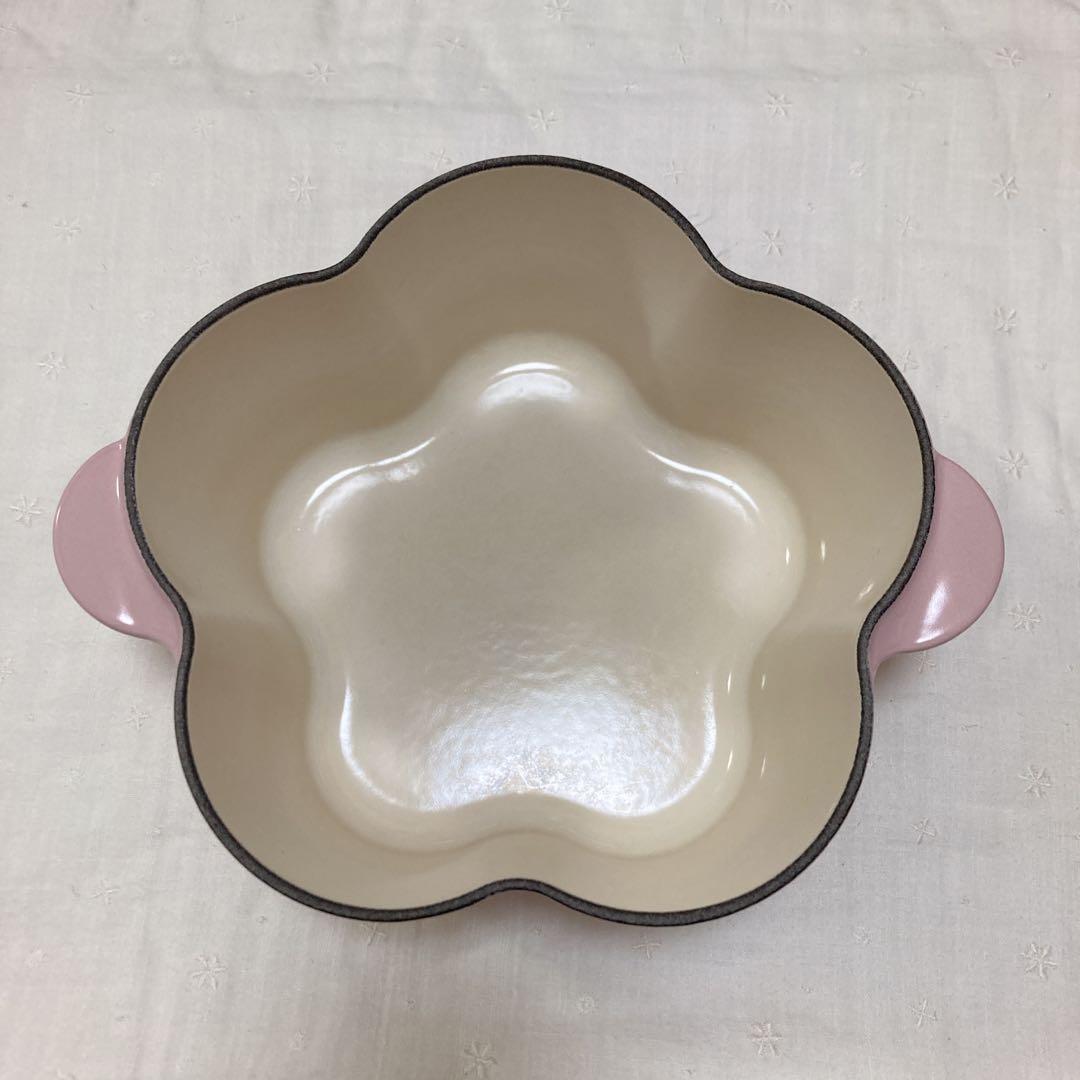 LE CREUSET ココットフルール　20㎝ シフォンピンク