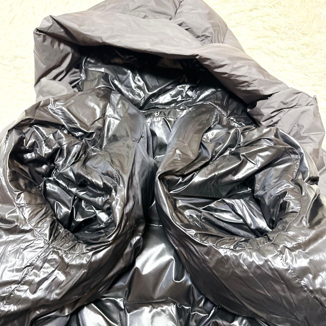 UNIQLO +J ダウンコートXL ダークグレー　ジルサンダー XL フード