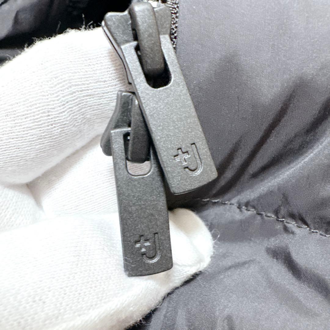 UNIQLO +J ダウンコートXL ダークグレー　ジルサンダー XL フード