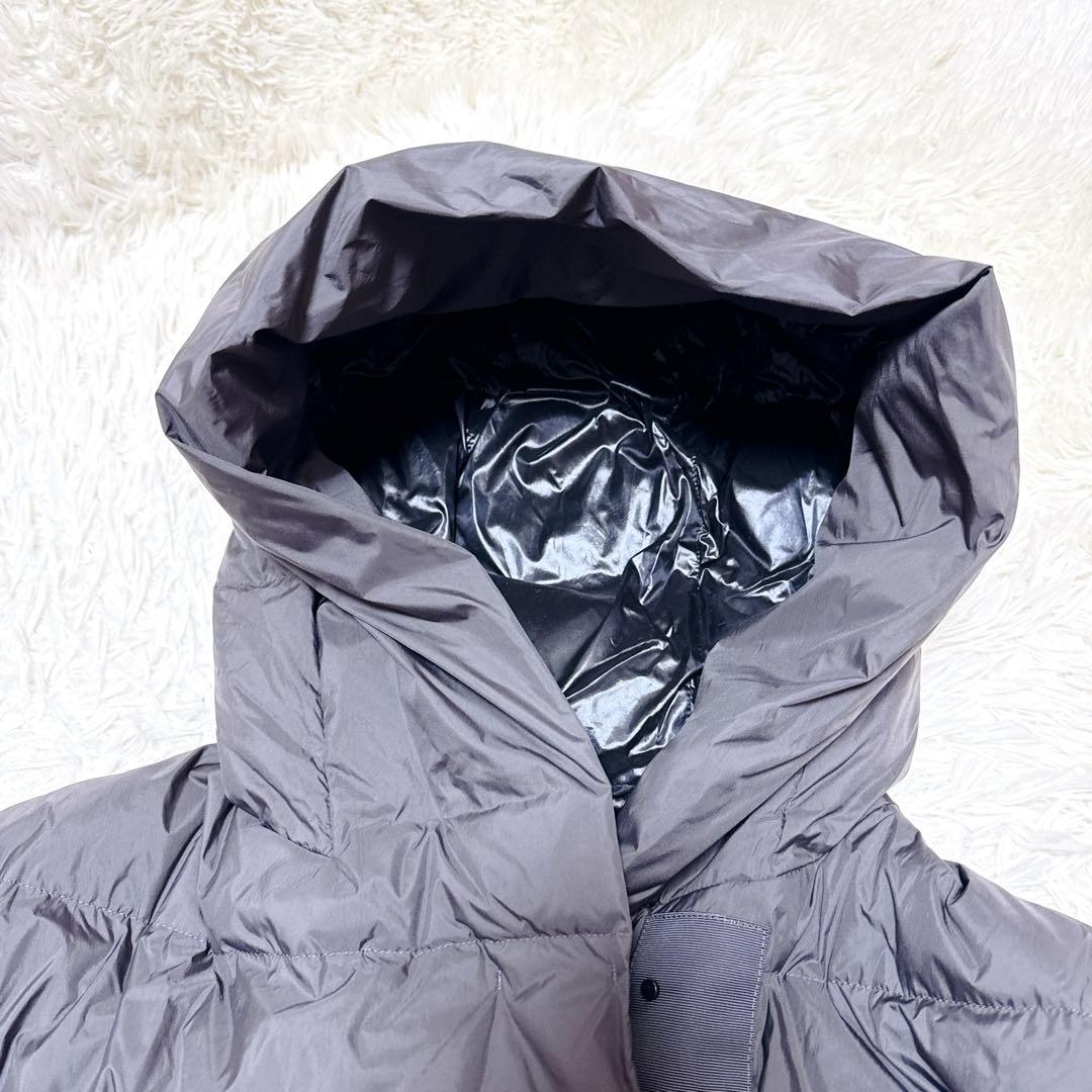 UNIQLO +J ダウンコートXL ダークグレー　ジルサンダー XL フード