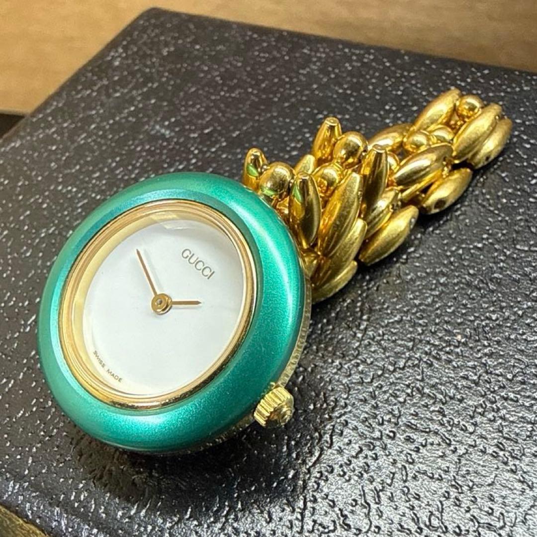 腕時計 GUCCI グッチ チェンジベゼル 2針クォーツ 11/12.2