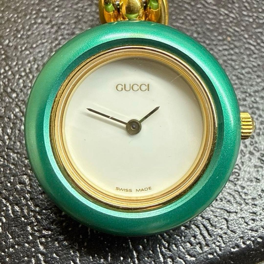 腕時計 GUCCI グッチ チェンジベゼル 2針クォーツ 11/12.2