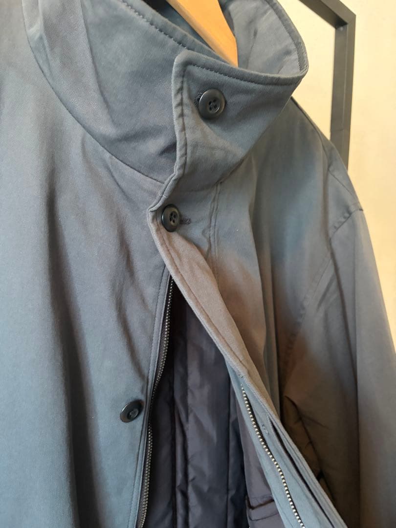 スタンドカラーショート丈ブルゾン