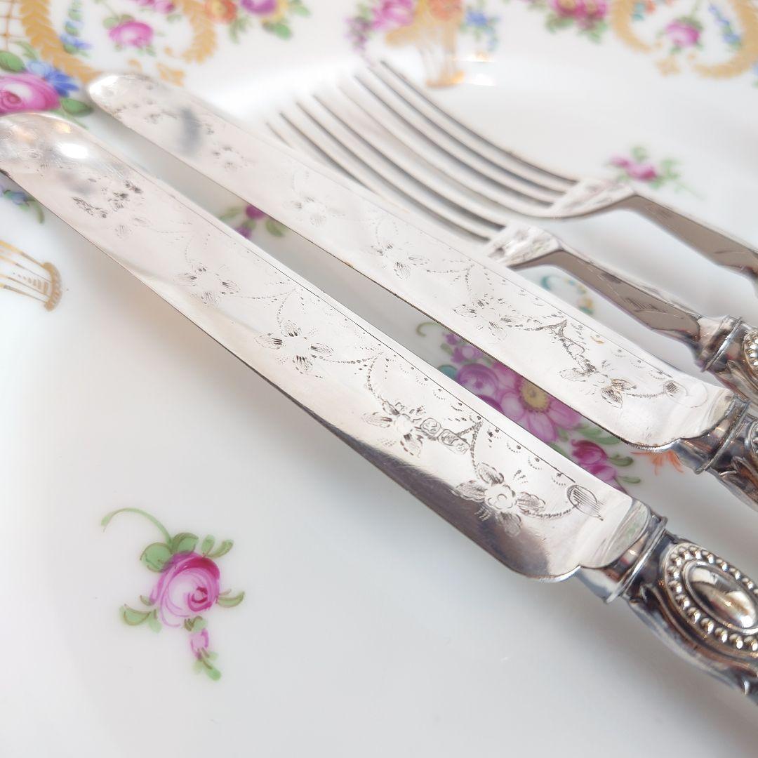 白蝶貝　カトラリーセット　マザーオブパール　ナイフ　フォーク