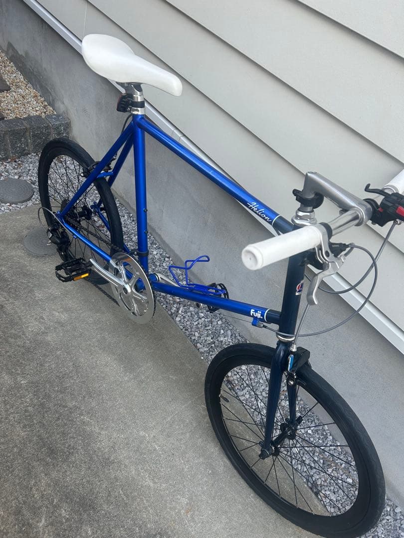FUJI 2015年 HELION オーシャンブルー50cm ミニベロ直接お渡し