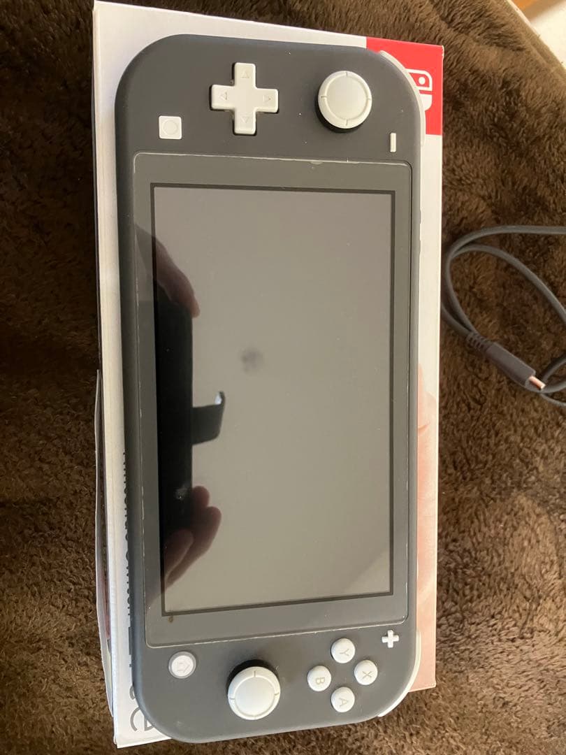 Nintendo Switch Lite グレー 本体 充電ケーブル付き