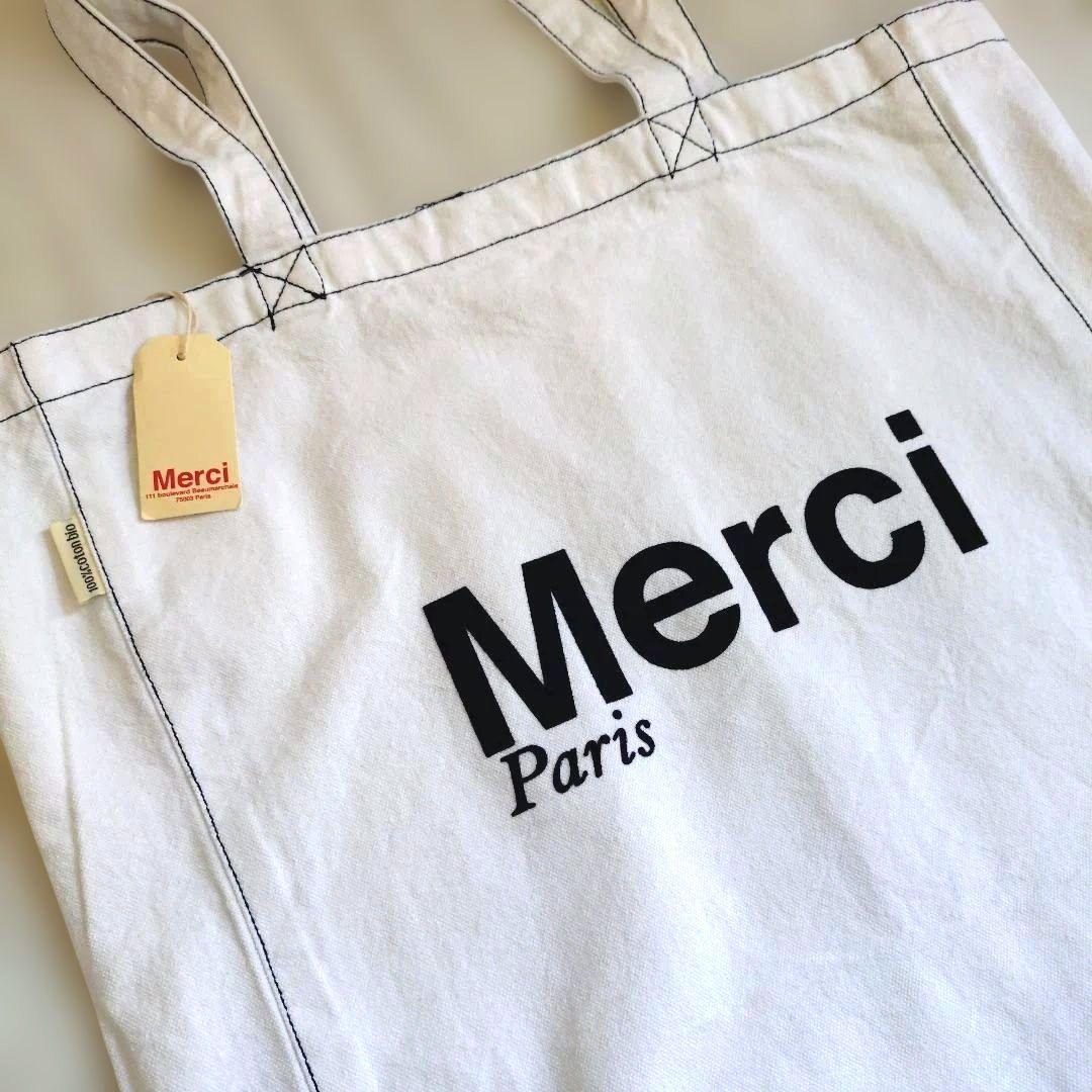 【Merci Paris】定番ステッチトート（レギュラーサイズ）最新バージョン