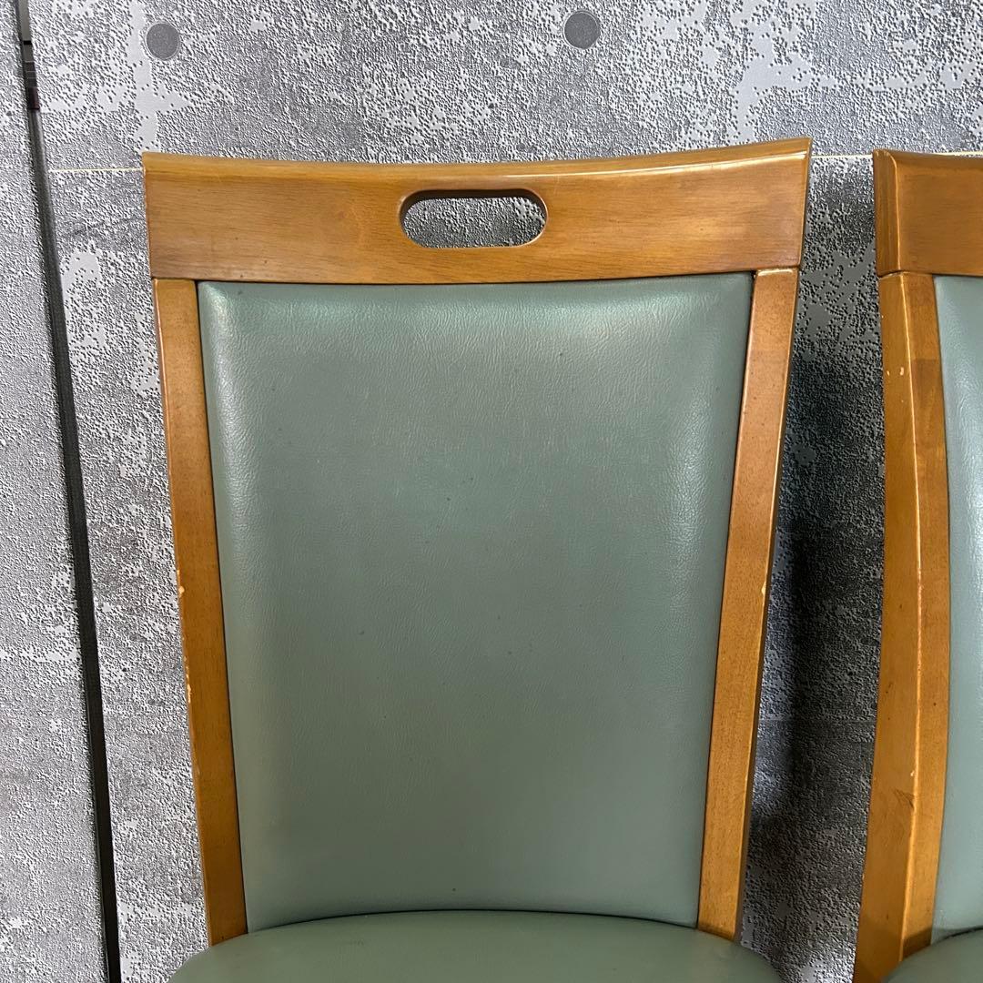 ꧁家具꧂レザーダイニングチェア4脚 食卓椅子 いす イス レザー 革 合成皮革