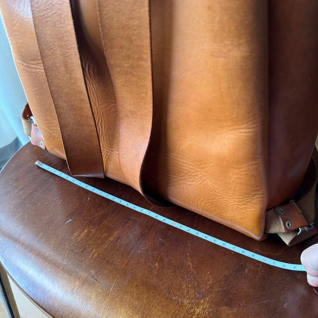 TREK 本革 レザー リュック バックパック ブラウン ヴィンテージ