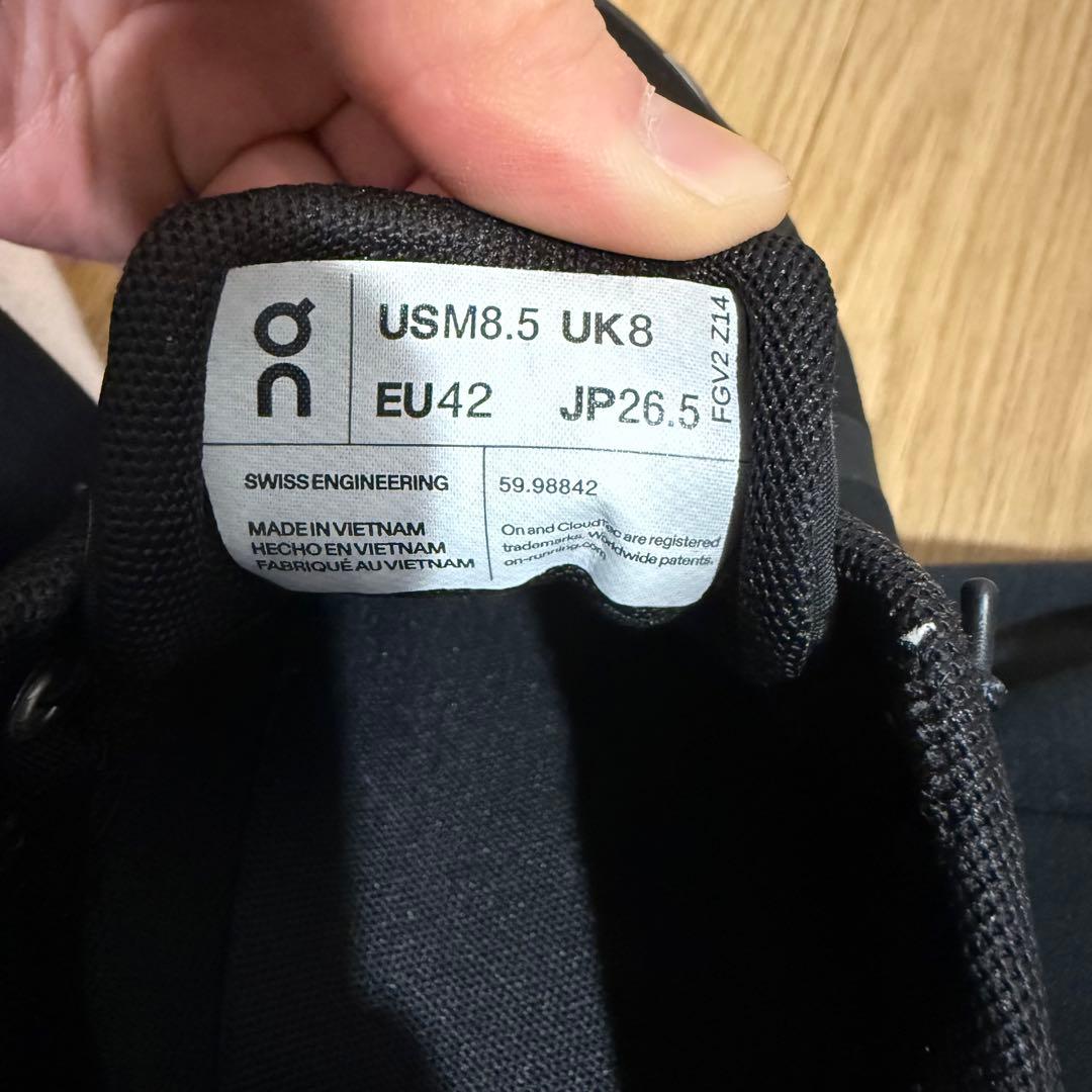 On Cloud５ Waterproof JP26.5cm