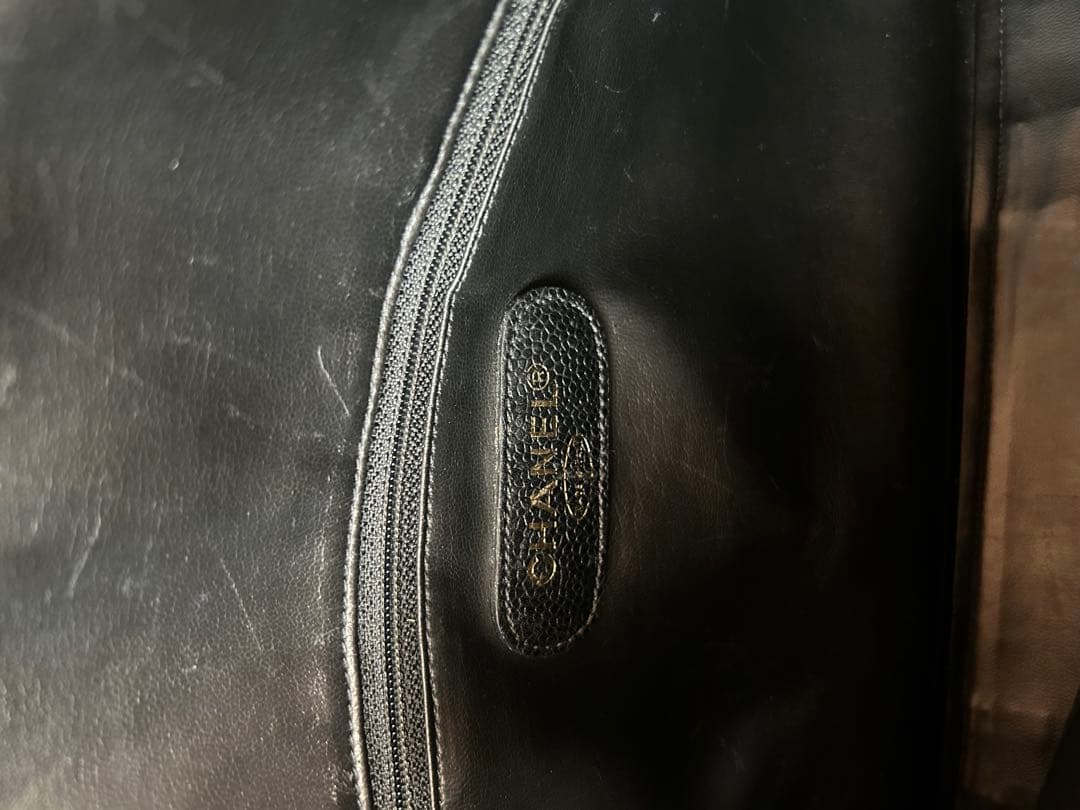 【Fufu】シャネル/CHANEL/ボストンバッグ/ココマーク/レザー