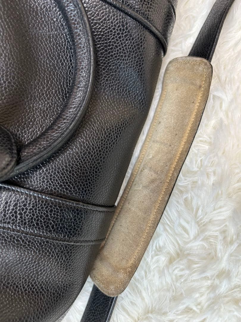 【Fufu】シャネル/CHANEL/ボストンバッグ/ココマーク/レザー