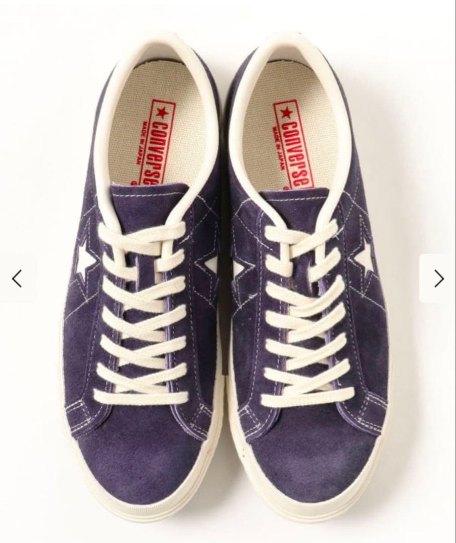 靴 CONVERSE / ONE STAR J SUEDE / PURPLE