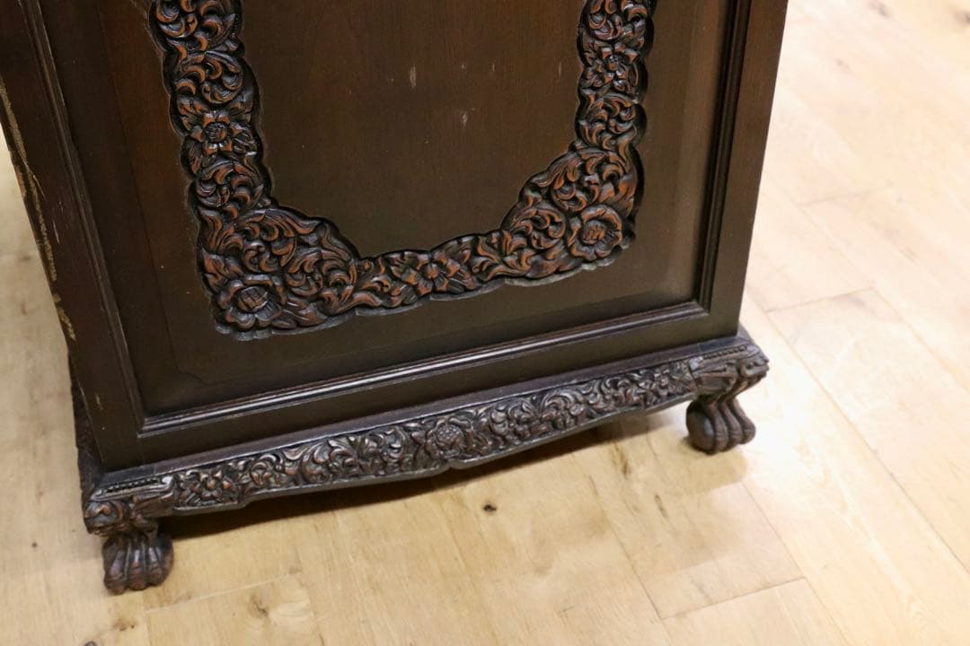 GMHH120○アジアン 和製 アンティーク ライティングビューロー デスク 机