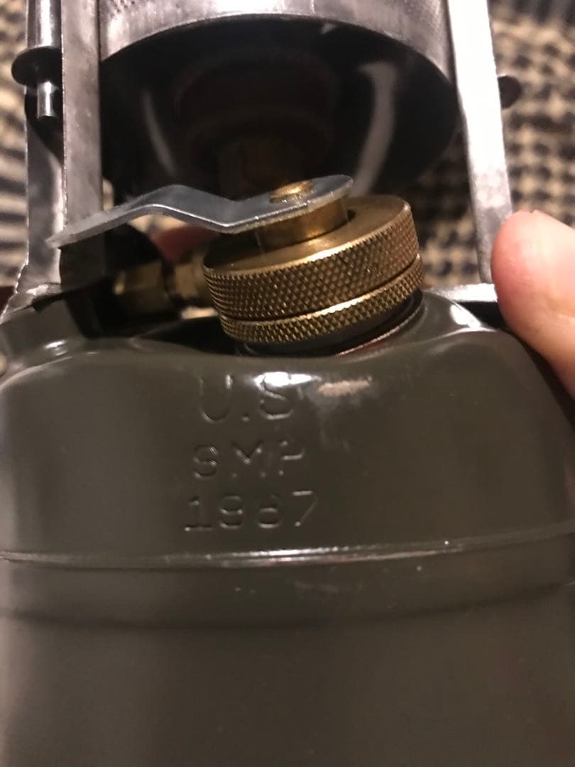 1987年製 シングルバーナー　ガソリンバーナー GIストーブ