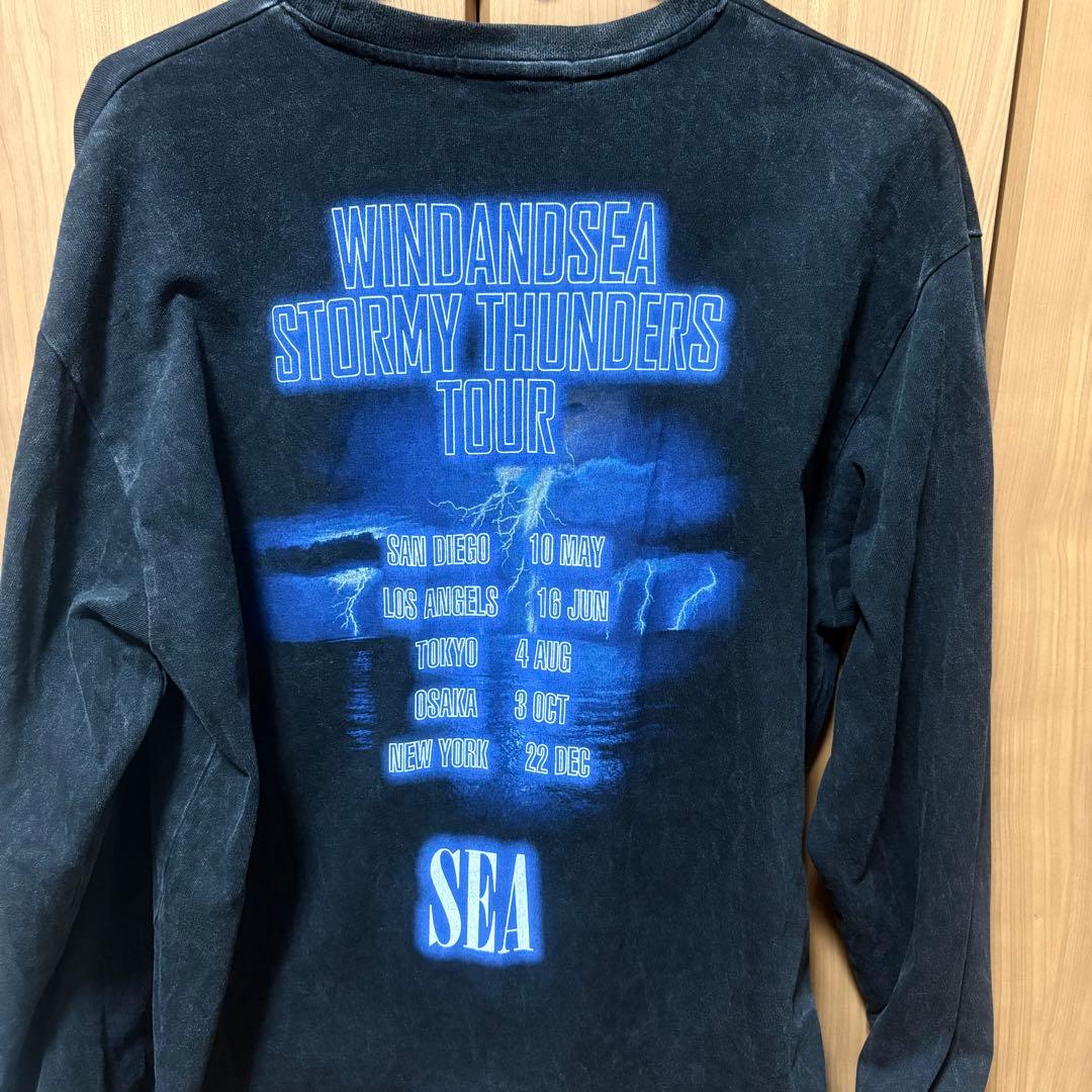 トップス L L/S T SHIRT / BLACK