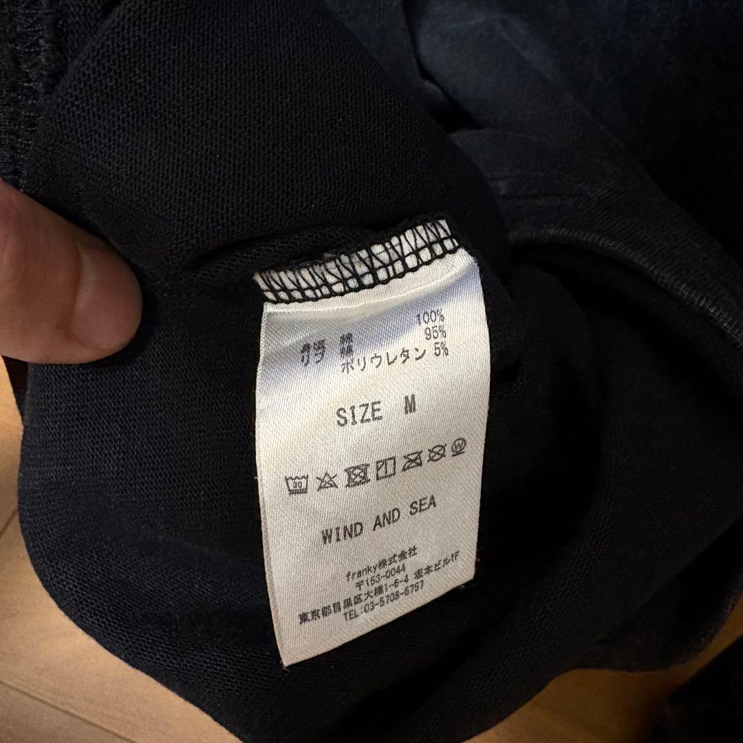 トップス L L/S T SHIRT / BLACK