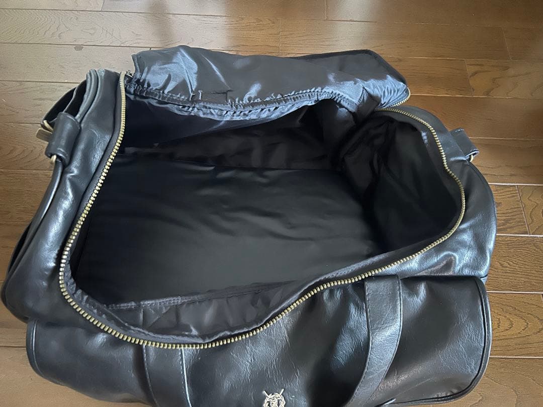 レザー ボストンバッグ 黒