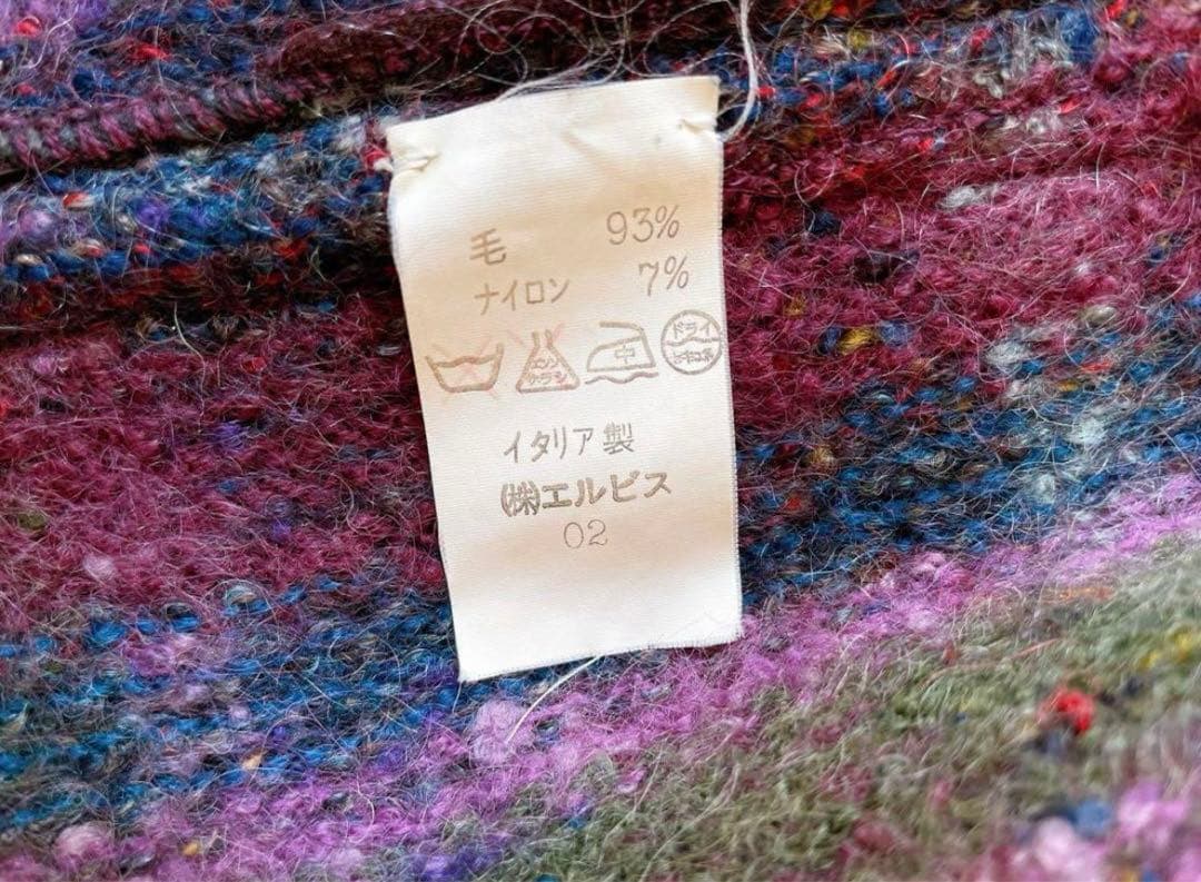 最高級 オレンジタグ ミッソーニ ウールコート アルパカ混 M~L定価28万