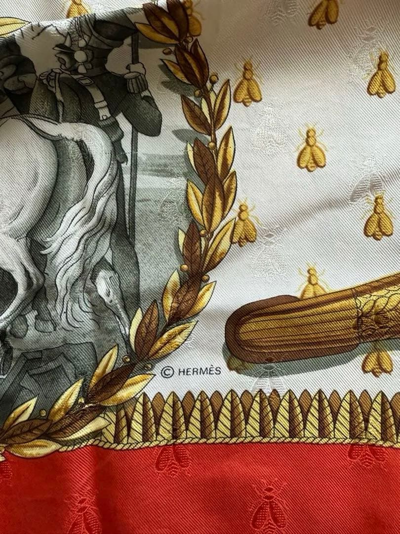 HERMES ナポレオン スカーフ