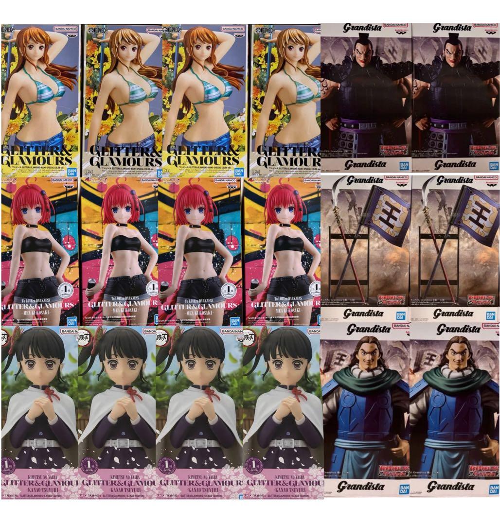 フィギュア まとめ売り ナミ 栗花落カナヲ 王騎将軍 他 18体セット