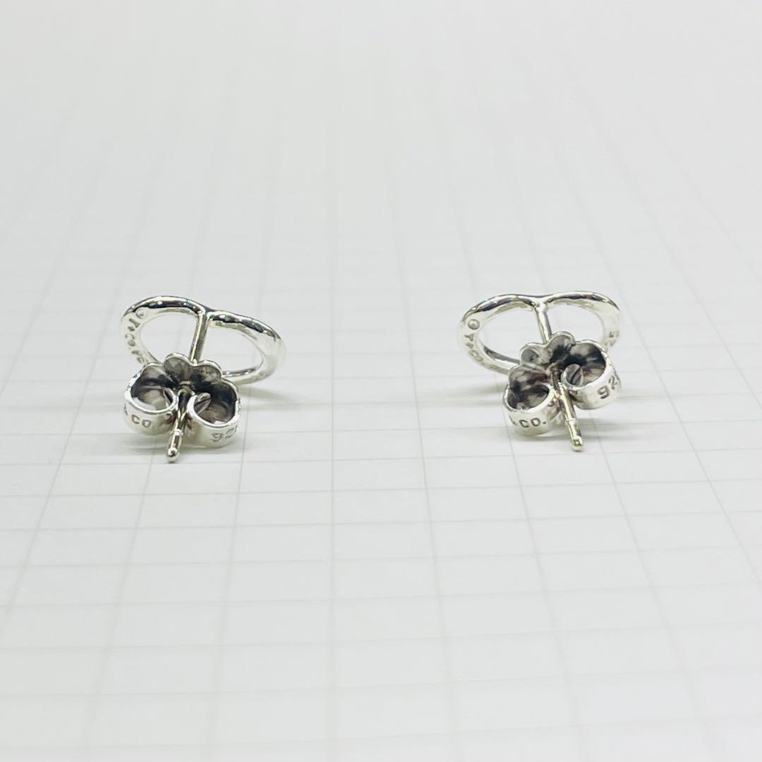 Tiffany&Co. シルバーピアス オープンハート エルサペレッティ