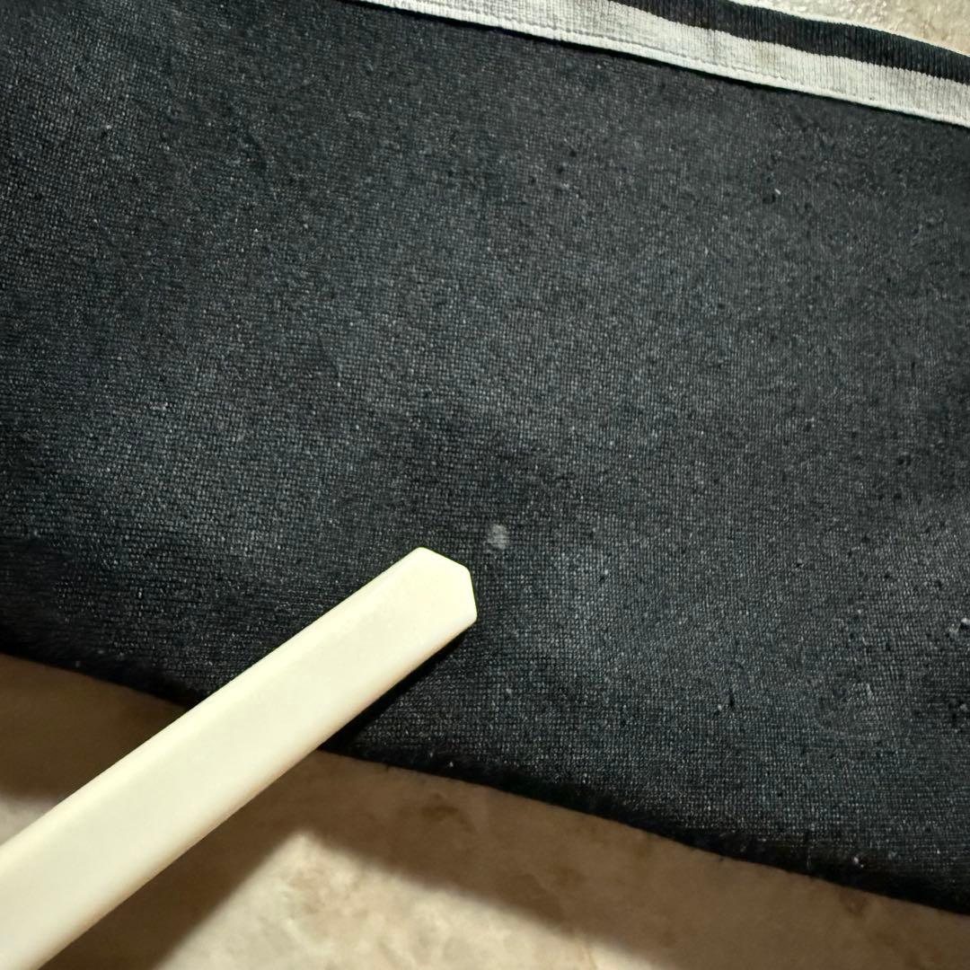 01年製adidasジップアップパーカートラックジャケット短丈スポーツMIX黒