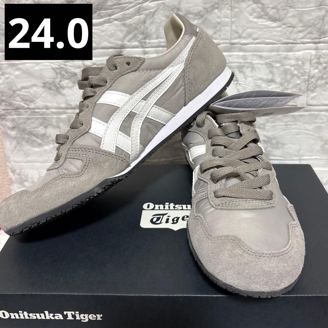 【新品未使用品】Onitsuka Tiger グレー スニーカー