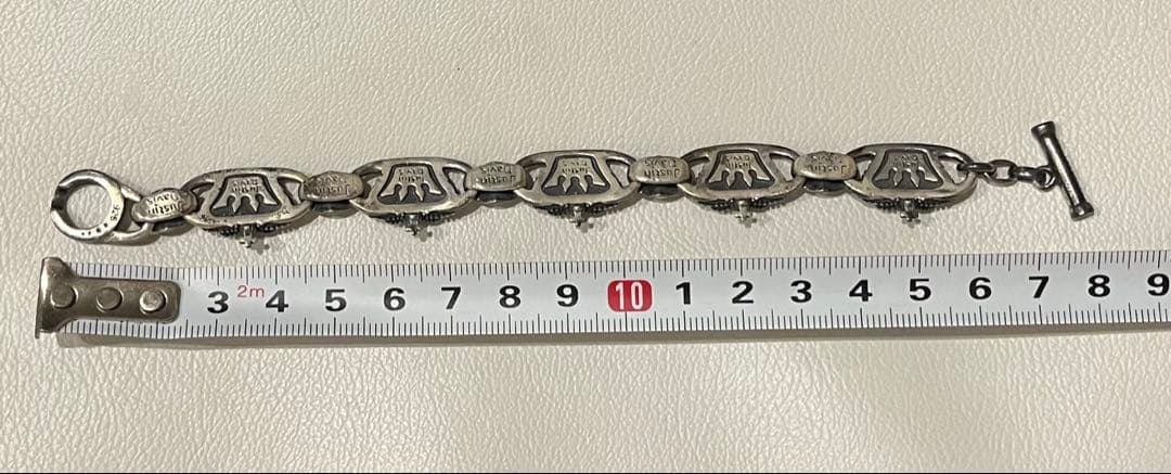 クラウンブレスレット 925シルバー 約18cm