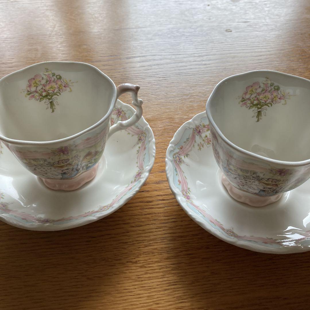 カップ　アンド　ソーサー　2客