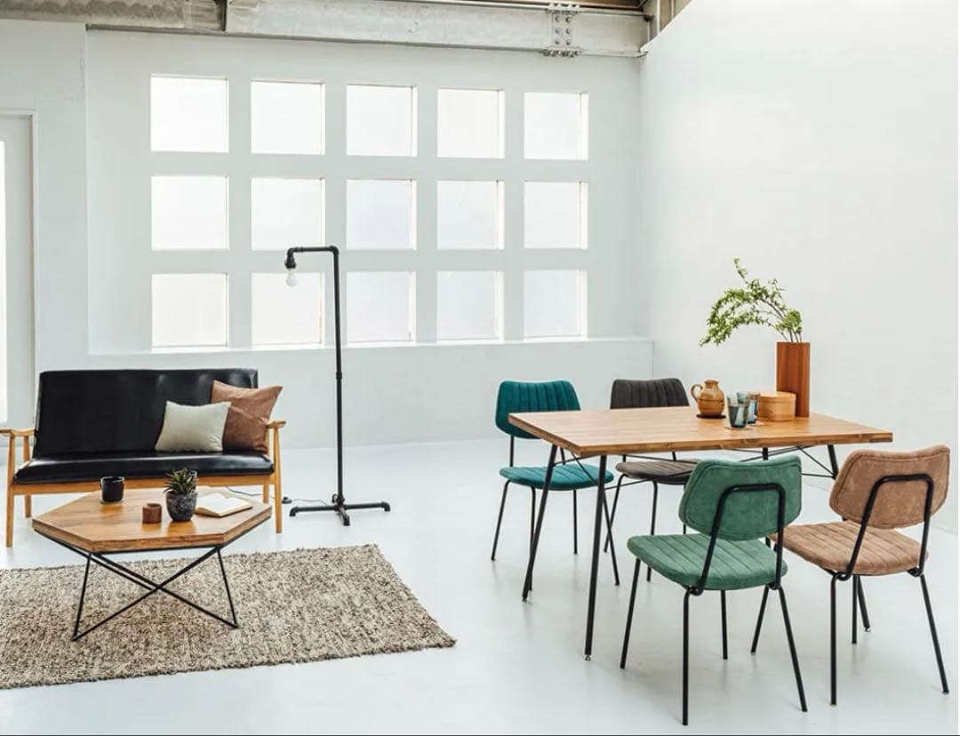 【新品】【即日発送】Noceの茶色✖️黒の椅子