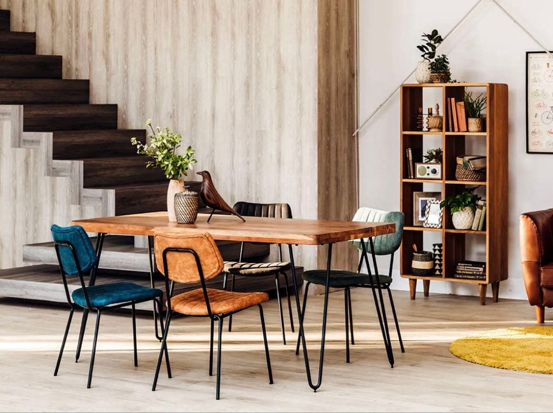 【新品】【即日発送】Noceの茶色✖️黒の椅子