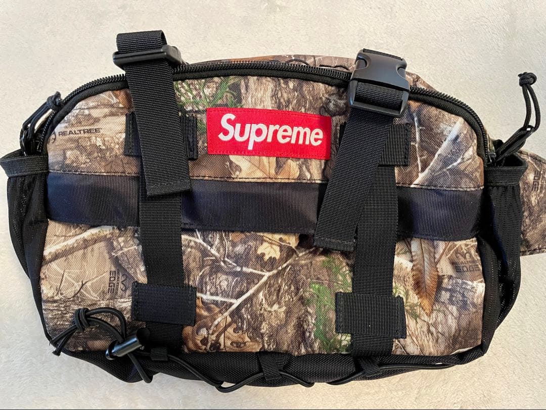 【ほぼ未使用】Supreme Waist Bag 19FW Real Tree®