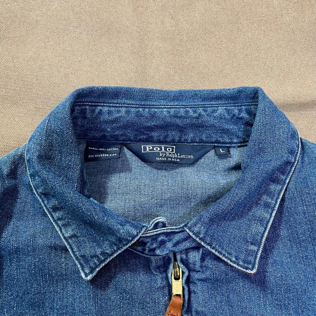 90s ラルフローレン デニム スウィングトップ ビンテージ usa製 old