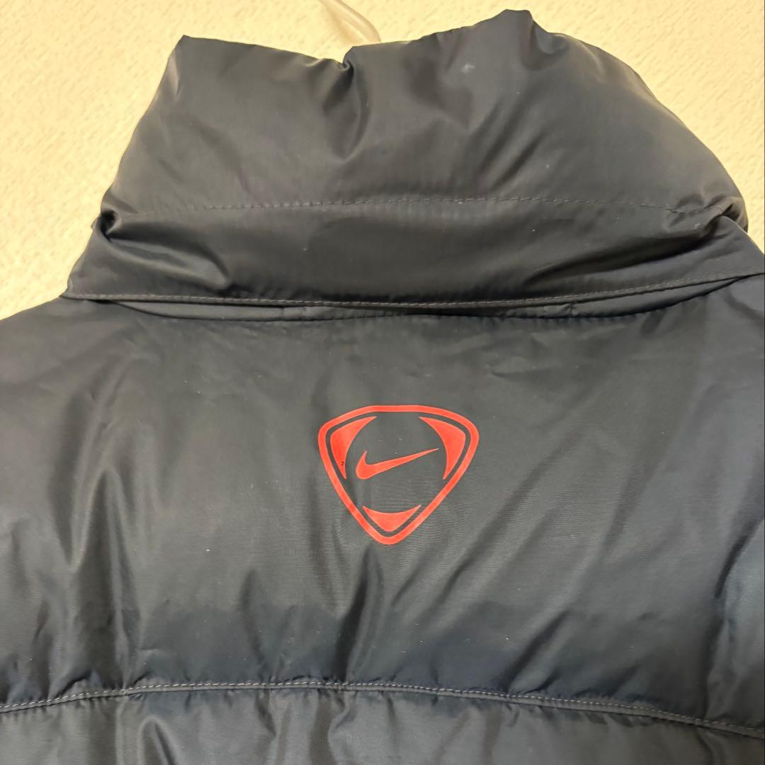 NIKE TOTAL 90 ナイキ ダウン ベンチコート ネイビー SIZE L
