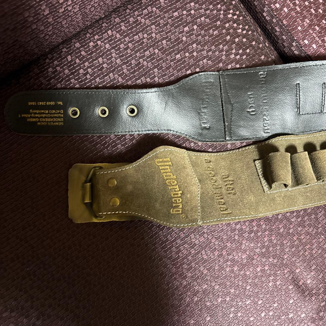 元々非売品‼️ウンダーベルグのガンベルト、ホルスター レザー スエード