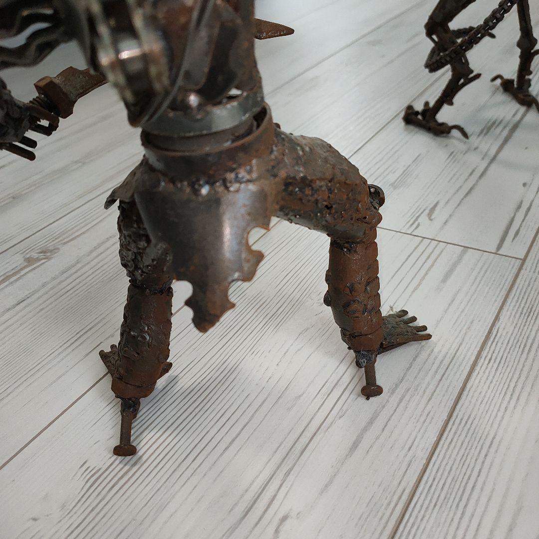 naoさん／廃材メタルアート／エイリアンVSプレデター