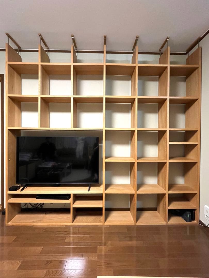 【値下げしました】ニトリ 壁面ユニットシェルフ テレビボードセット