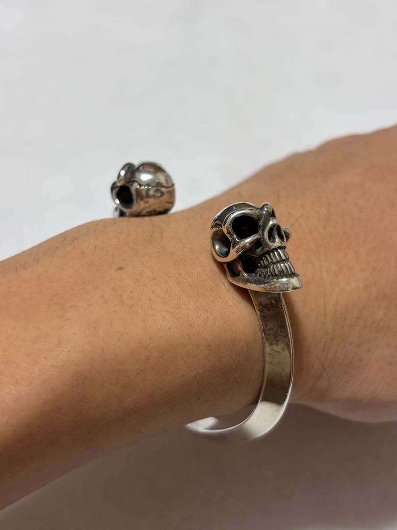 キャバレー Bill Wall Leather BWL 2スカルバングル