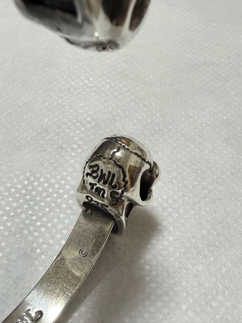 キャバレー Bill Wall Leather BWL 2スカルバングル