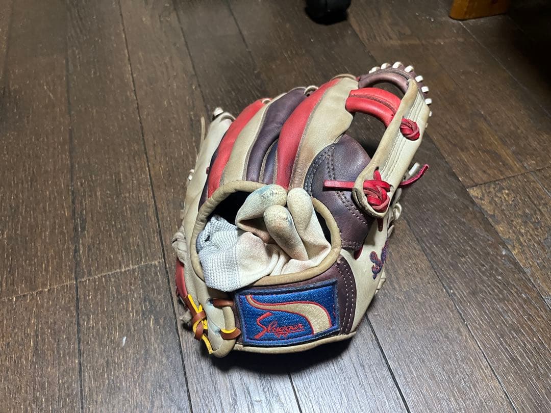 久保田スラッガー　内野手用　オーダー　グラブ　当て取り　旧ラベル